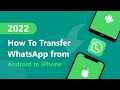 How to Transfer WhatsApp from Android  to iPhone 2022|Detailed Guide