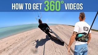 How to get 360° Kitesurfing Videos 🤯