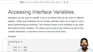Accessing Interface Variables