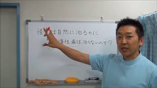 怪我は自然に治るのに、なぜ慢性痛は治らないのか？｜愛知県江南市の整体院