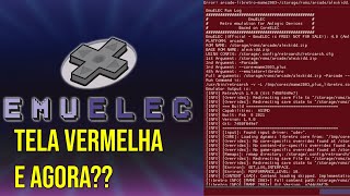 Como corrigir o erro de tela vermelha do emuelec 4.0