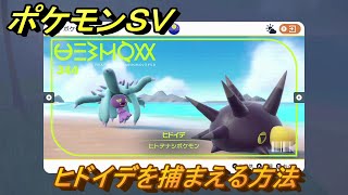 ポケモンＳＶ　ヒドイデを捕まえる方法！出現場所は？図鑑No.３４４　ポケモン図鑑を埋めよう！　【スカーレット・バイオレット】