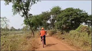 Slow cycling along DVC canal