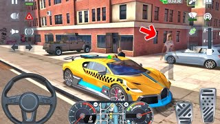 Taxi Simulator 2020: Bugatti Uber Driving In Los Angeles! - Car Game Android Gameplay