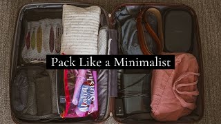 How to Pack Everything in a Carry-On  | Minimalist Packing Tips