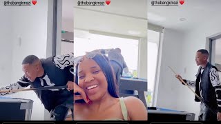 Tsatsi and Thabang Live together Latest update Bbtitan