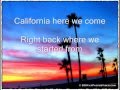 california - phantom planet with lyrics