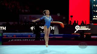 MELNIKOVA Angelina (RUS) - 2019 Artistic Worlds, Stuttgart (GER) - Qualifications Floor Exercise