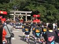 2011吉原祭（本祭）　新濱組の四つ太鼓と屋台（２）