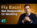How To Fix Microsoft Excel Has Stopped Working Or Not Responding [2026 Guide]