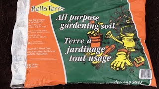 Bella Terra - All Purpose Gardening Soil - 25 Liters - Unboxing