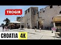 CROATIA 🇭🇷 [4K] TROGIR — Walking Tour — JULY 2023