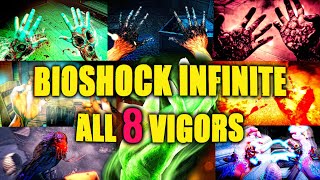 BioShock Infinite - All Vigor Animations [4K60FPS HDR] + Extras