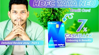 Tata Neu Plus HDFC Credit Card Unboxing: Unlock 7% Cashback NeuCoins, Benefits, Lounge, UPI Rewards