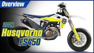 2021 Husqvarna FS450 Supermoto Overview | Rally Review | Motorcycle USA