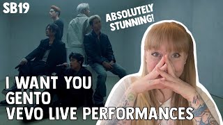 SB19 'GENTO' and 'I WANT YOU' live on vevo reaction!