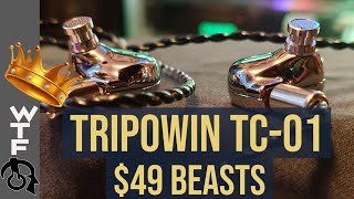 ✅Tripowin TC 01  earphones review (1/DD) $49