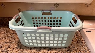 Sterilite Heavy Duty Large Aqua Laundry Basket - 2 Bushel