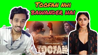Toofan trailer reaction,toofan review, Farhan Akhtar, Mrunal Thakur, Paresh Rawal,virtual world yt