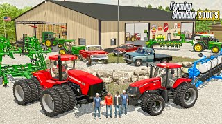BIG TIME SPRING PLANTING WITH LARGE CREW! (BUCH IS BACK!) | FARMING SIMULATOR 20