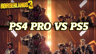 Borderlands 3 PS4 Pro vs PS5 Gameplay