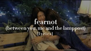 LE SSERAFIM - FEARNOT [피어나] (Between, you, me and the lamppost) [lyrics, 한글]