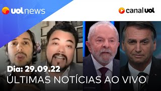 Lula x Bolsonaro: Debate da Globo, falas de Alckmin, análise de Joel e Sakamoto e notícias ao vivo