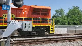 SJVR 2409 leaving the Clovis branch line Fresno ca