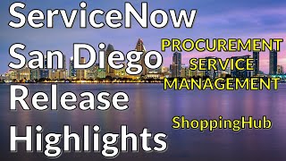 ServiceNow San Diego - Procurement Service Management - ShoppingHub