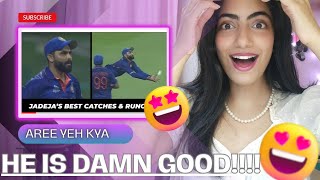 Fielding Brilliance⚡️Ravindra Jadeja’s Best Catches & Runouts Reaction