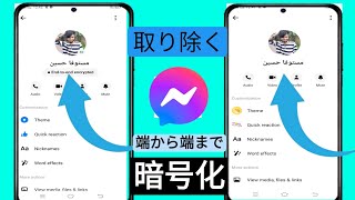 Messenger (2024) でエンドツーエンド暗号化をオフにする方法|メッセンジャーのエンドツーエンド暗号化を削除する