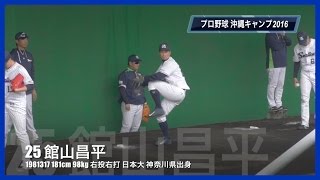 【プロ野球】沖縄キャンプ 東京ヤクルト 25館山昌平投手 ピッチング