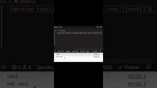How to use EVAL in javascript #shorts #javascript