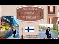 How to be a NURSE in FINLAND | Maureen's pathway | PART 1 | Belladonna RN 🌻