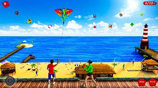 Indian Kite Flying 3d - Kite flying Game - Android Gameplay |