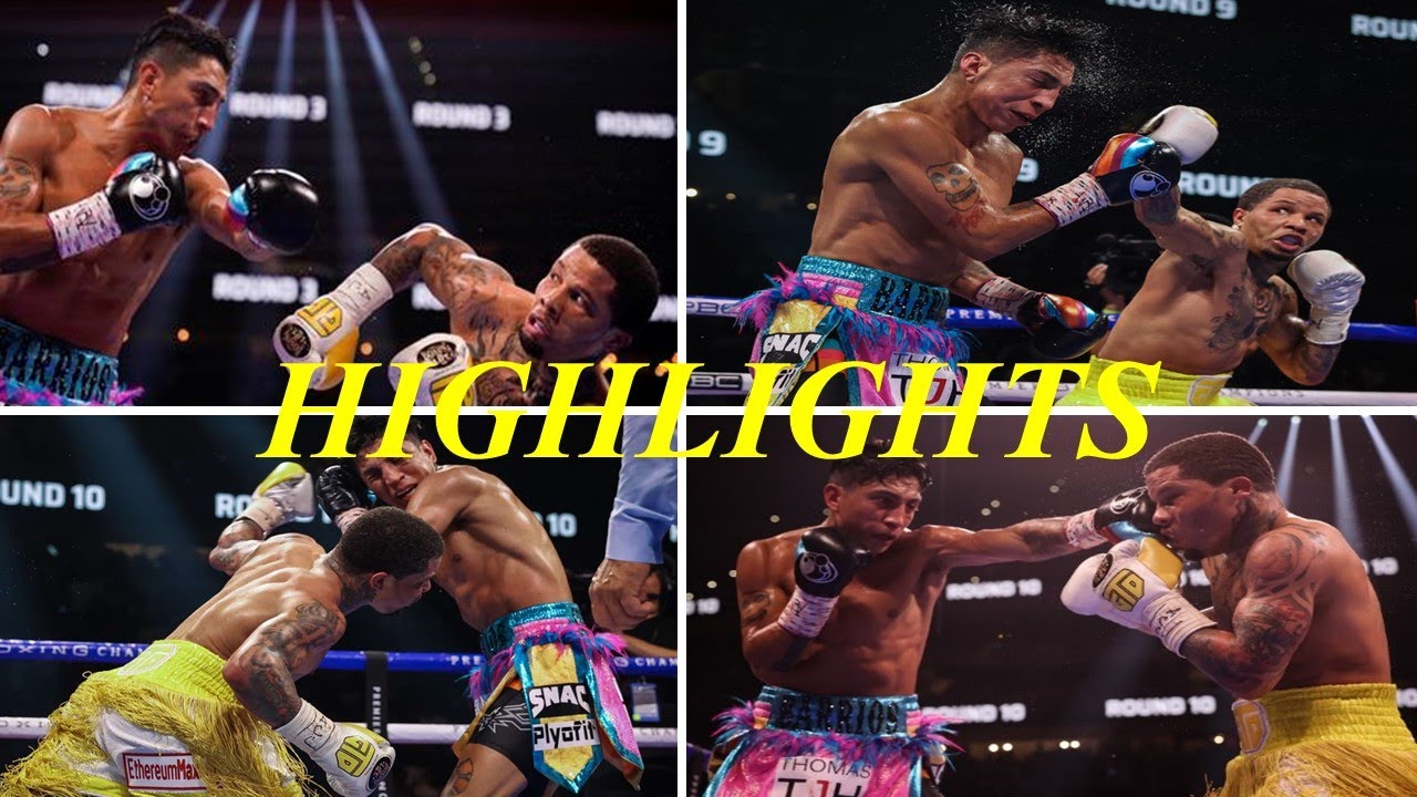 Gervonta Davis Vs Mario Barrios Highlights HD - YouTube