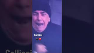 Galliani celebration at Monza goal Vs Inter min 93. #galliani #acmilan #reaction #monza #rossoneri