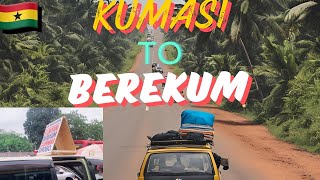 Road Trip From KUMASI TO BEREKUM, Bono Region of Ghana || Ultimate Guide