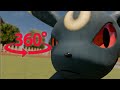 UMBREON see EVERYTHING _ 360 Animation of Eevee family Episode 9