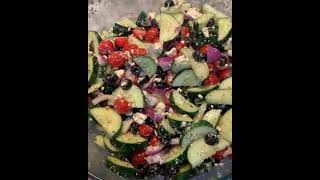 Keto Cucumber Salad | Cucumber Recipes By The Best Keto Recipes #shorts #ketosalad #cucumber