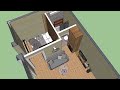 small house design 4 x 6 meters 24 sqm with 2 bedroom loft house design