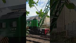 KWVR'S Giant LNER Steam Crane! #train #keighleyworthvalleyrailway #trainspotting #railway #railroad