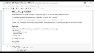 Exercise 20 Python Classes and Objects
