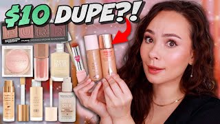 DRUGSTORE MAKEUP KEEPS TRYING TO DUPE HIGH END!! and the'yre doing a pretty good