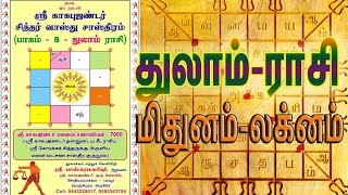 Sre Kagabujandar Siddhar Vastu Sastra - Volume : 8 - Thulam Rasi - Mithunam Lagnam - Episode : 75