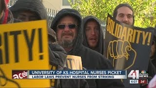 Nurses at University of Kansas Hospital demand fair contract