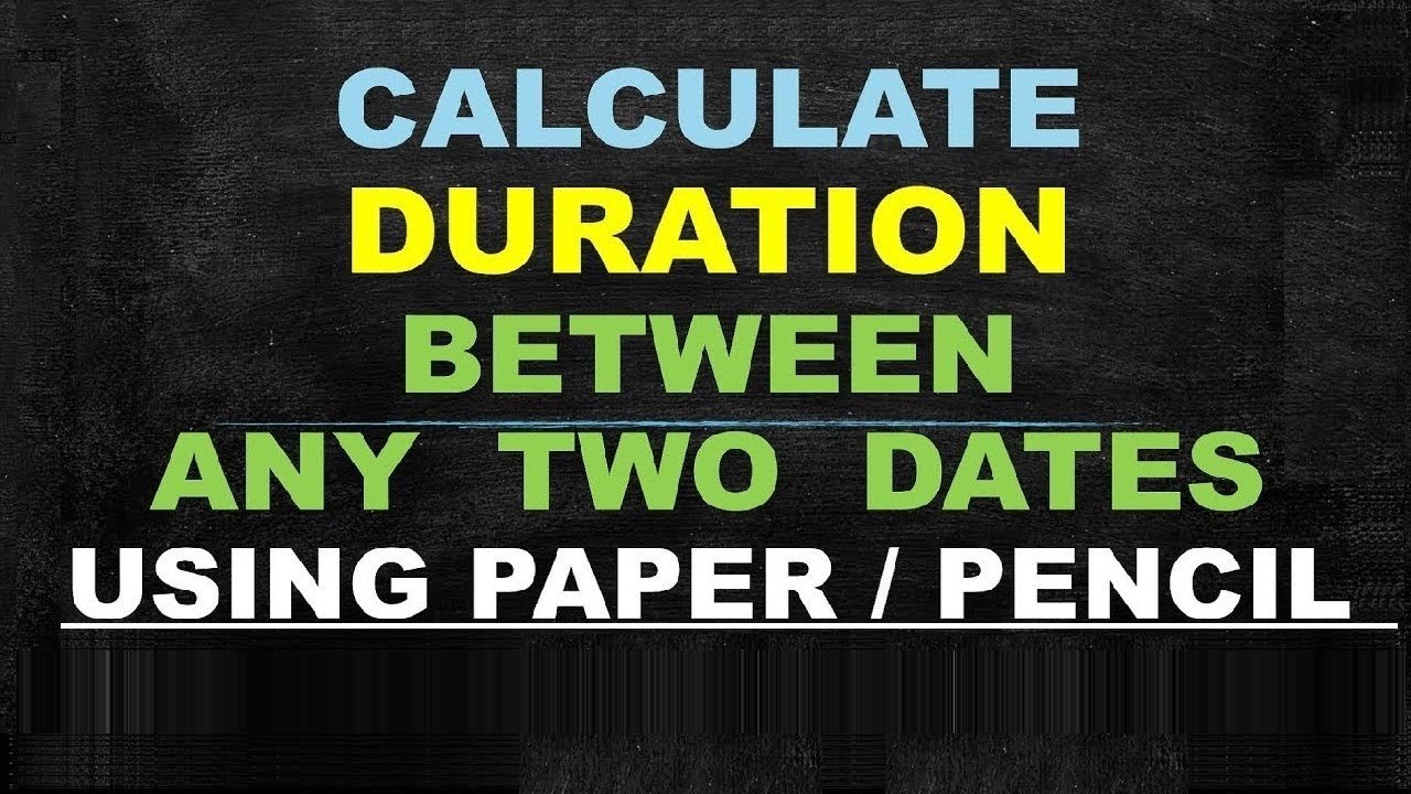 How To Calculate Duration Between Two Dates And Times In Excel In Hours ...