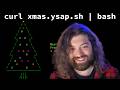 Coding an Animated Terminal ASCII Christmas Tree animation in BASH!