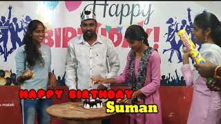 Happy birthday Suman 💐🍰//Birthday videos//Birthday Dawath 🍗//Sindhu mateti// 5star venky