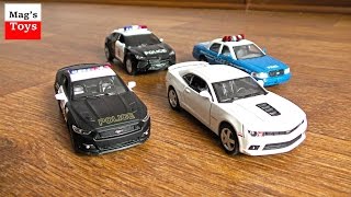 Police Chase Compilation with Model Cars